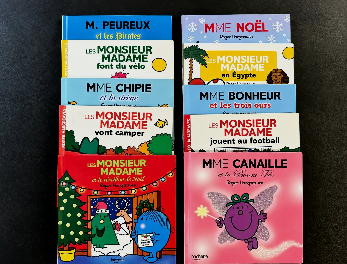 Lot de 10 livres Monsieur Madame