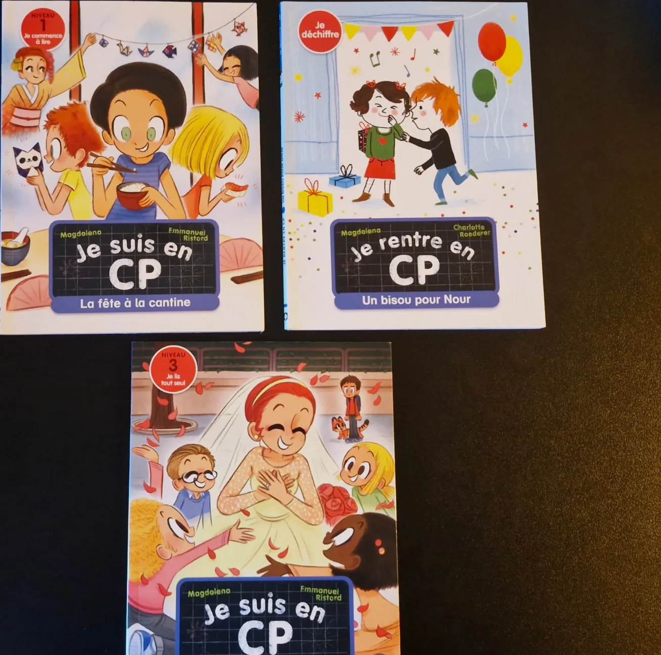 Lot 3 livres Je suis en CP / Je rentre en CP - Magdalena (Flammarion) – Flammarion jeunesse 2