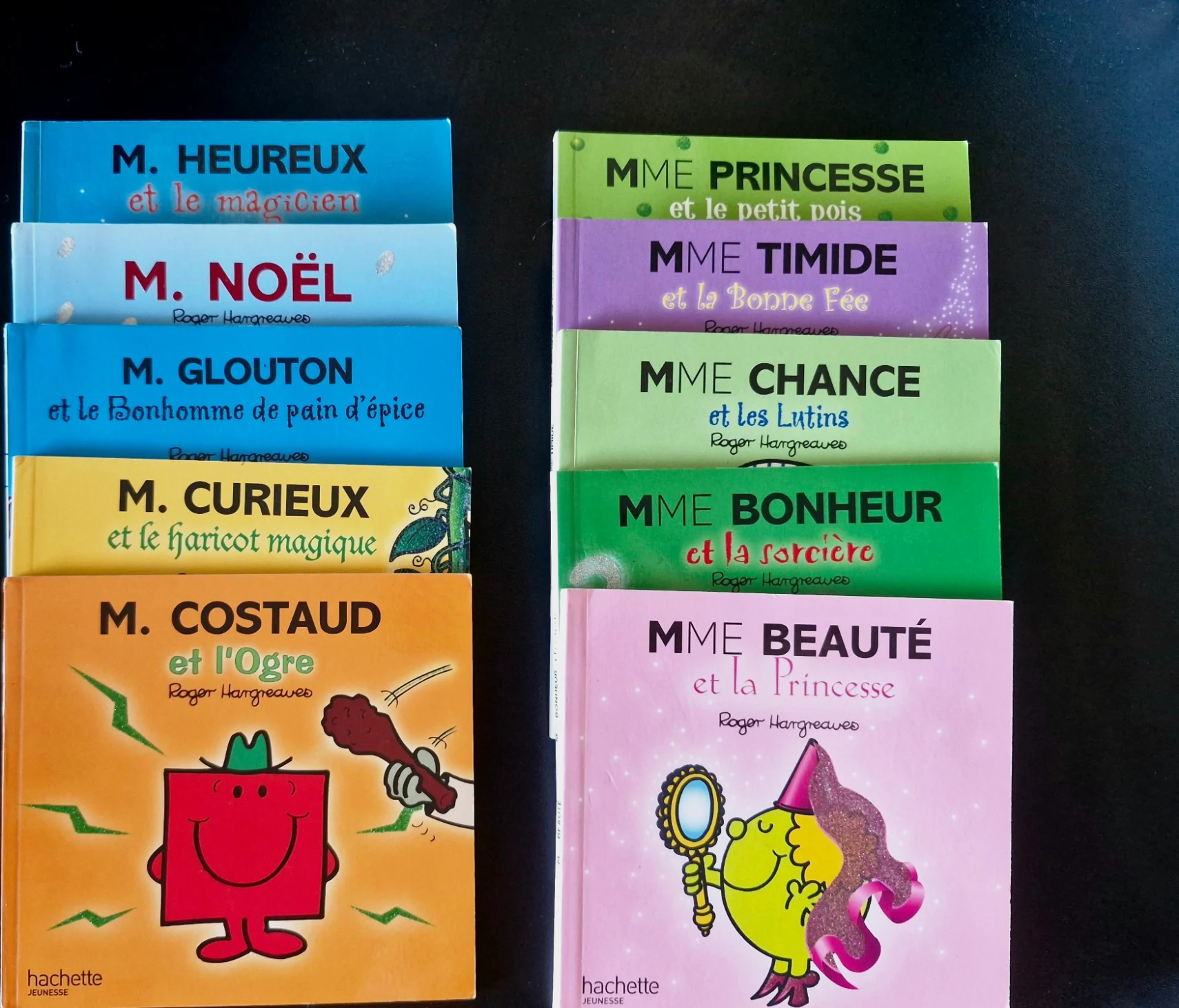 Lot de 10 livres Monsieur Madame