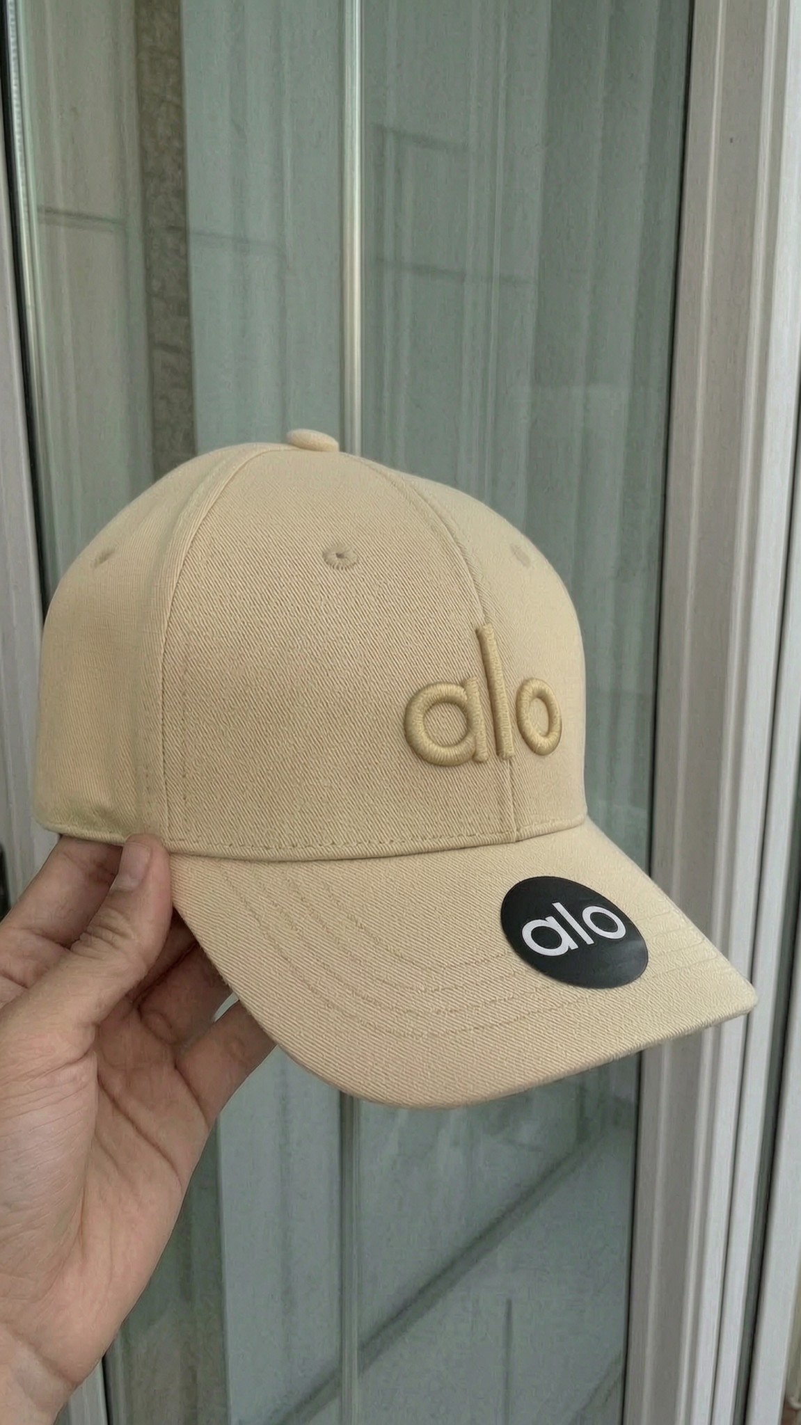 Casquette alo beige