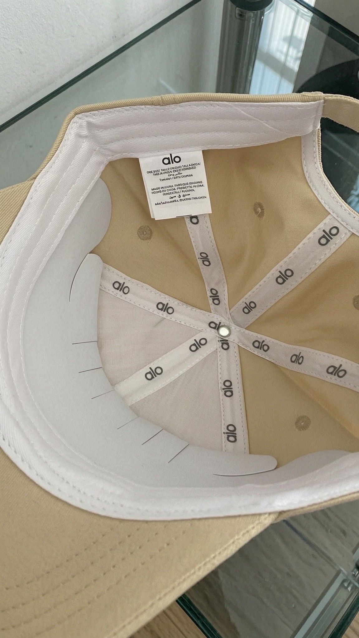 Casquette alo beige 5