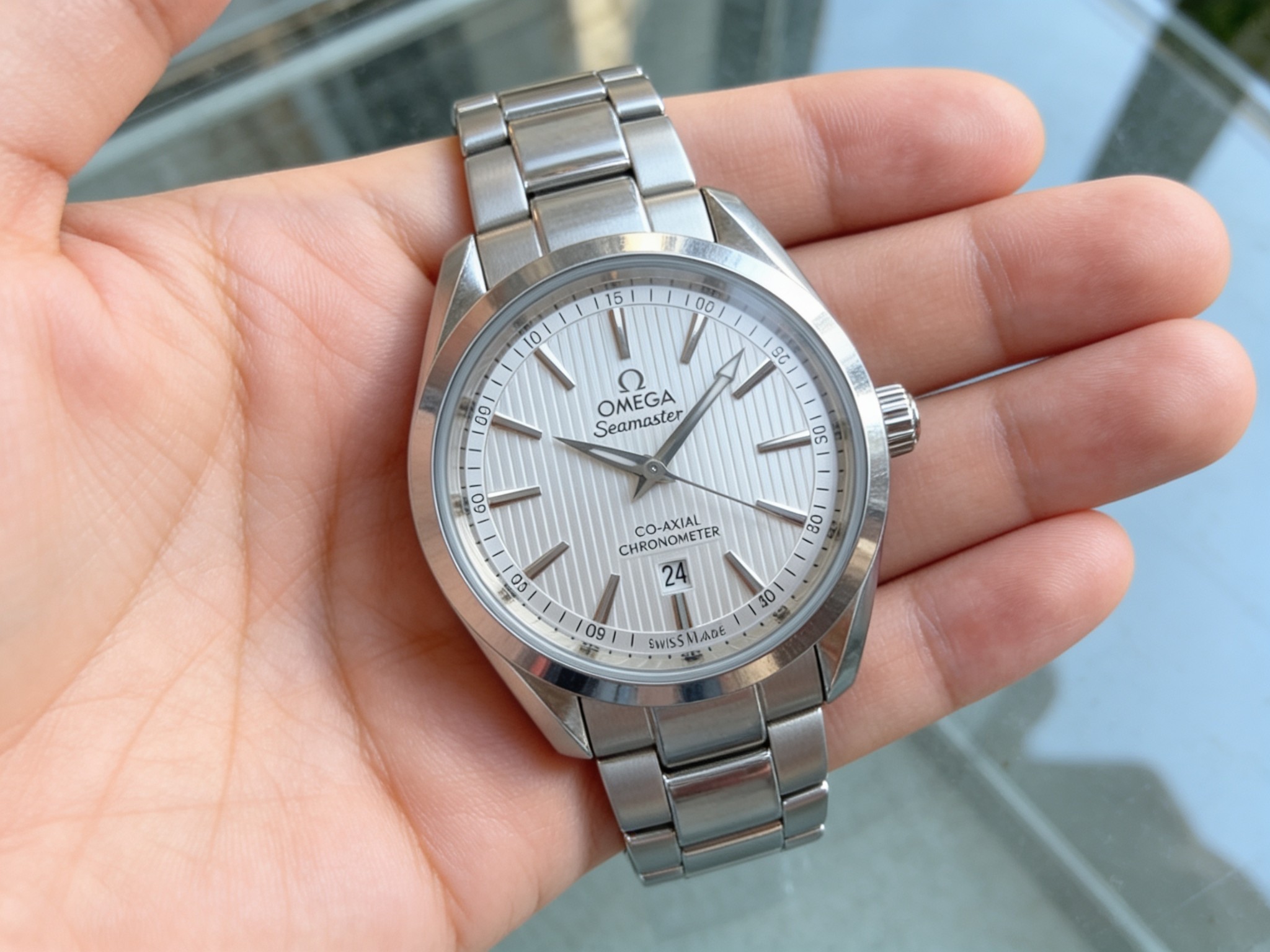 Montre Omega Seamaster acier