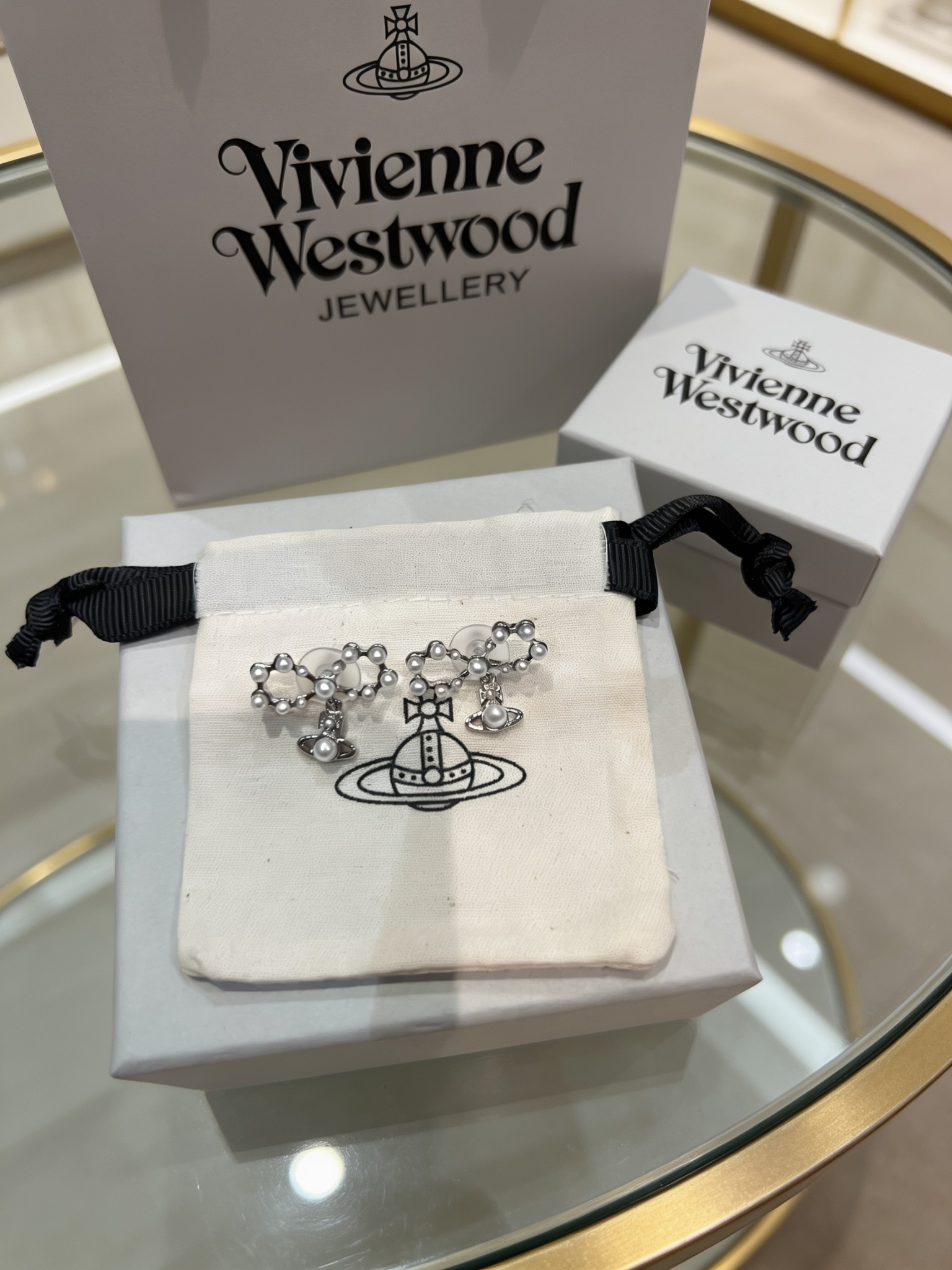 Boucles d'oreilles Vivienne Westwood arg 3