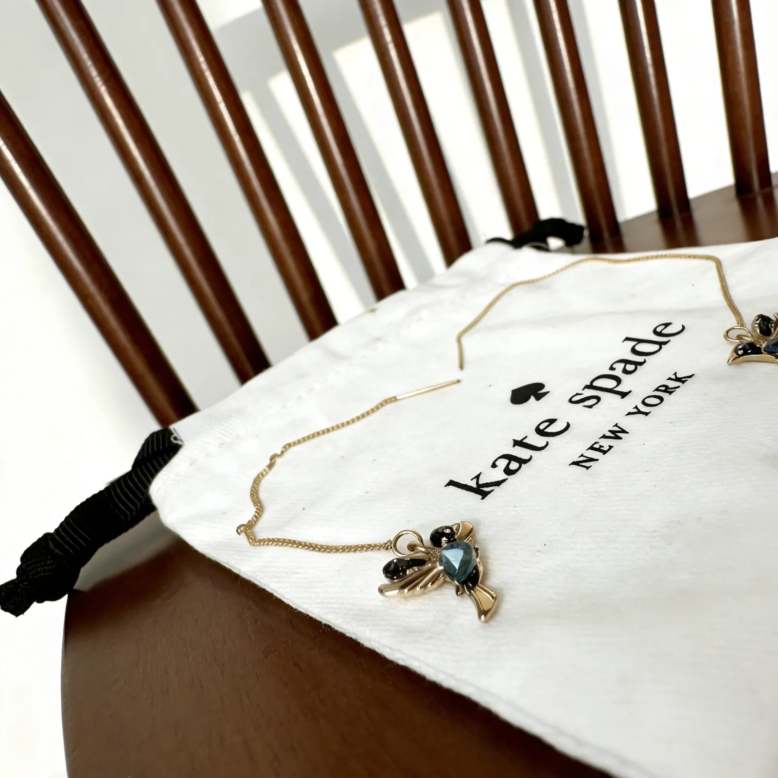 Collier Kate Spade New York doré 2