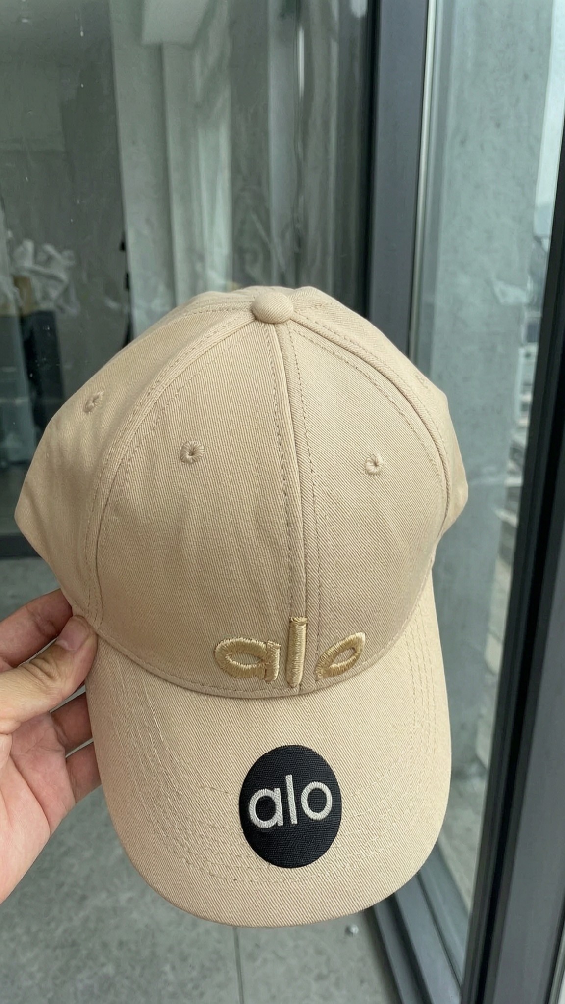 Casquette alo beige 3