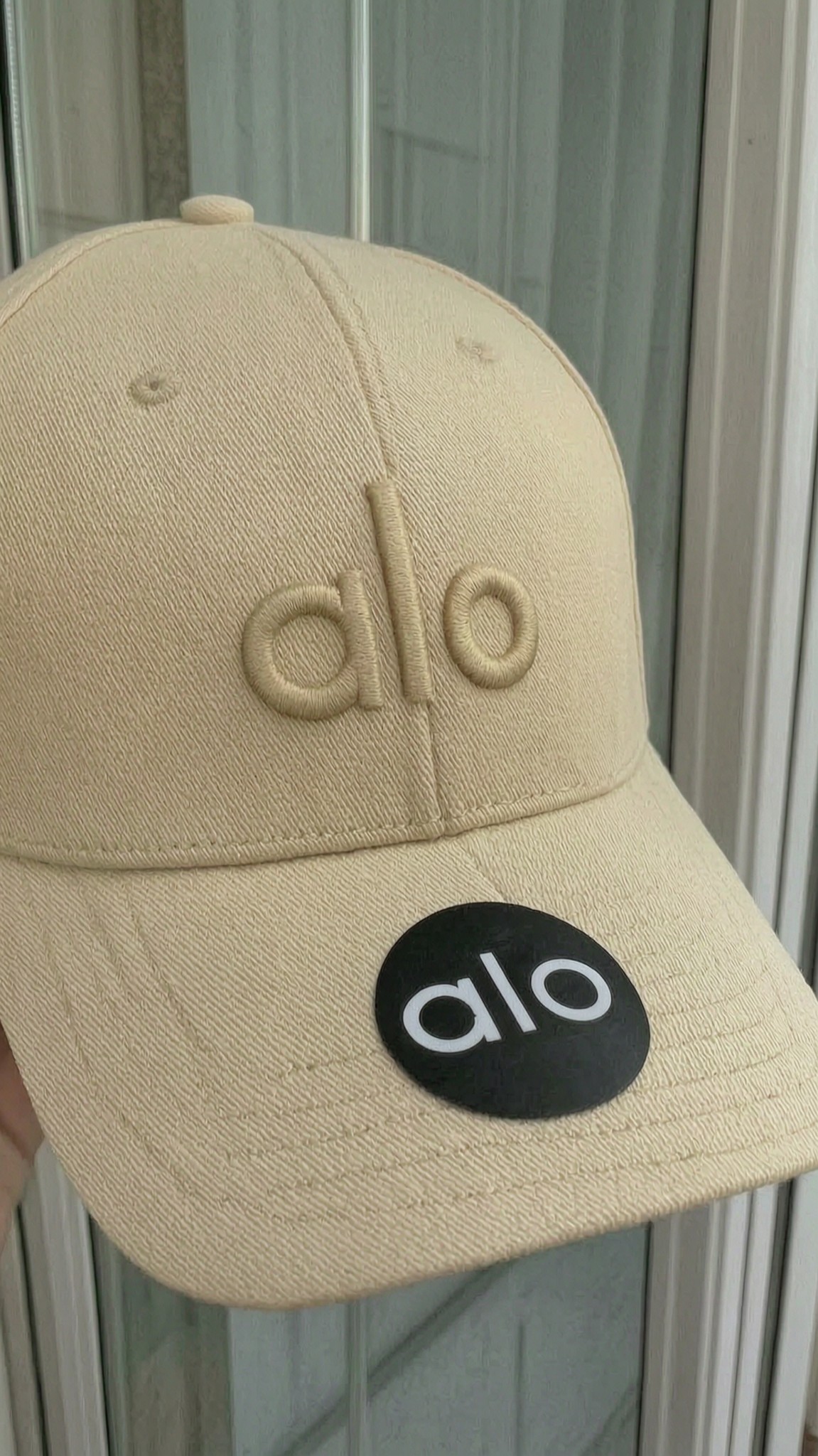 Casquette alo beige 2