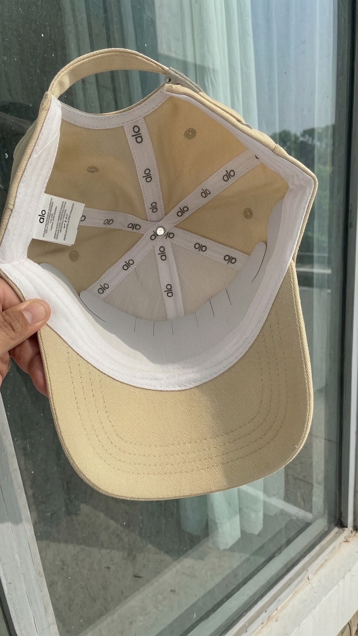 Casquette alo beige 4