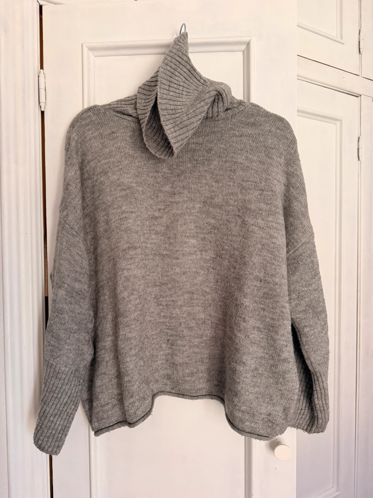 Jersey gris cuello alto – Zara – taille M / 38 / 10