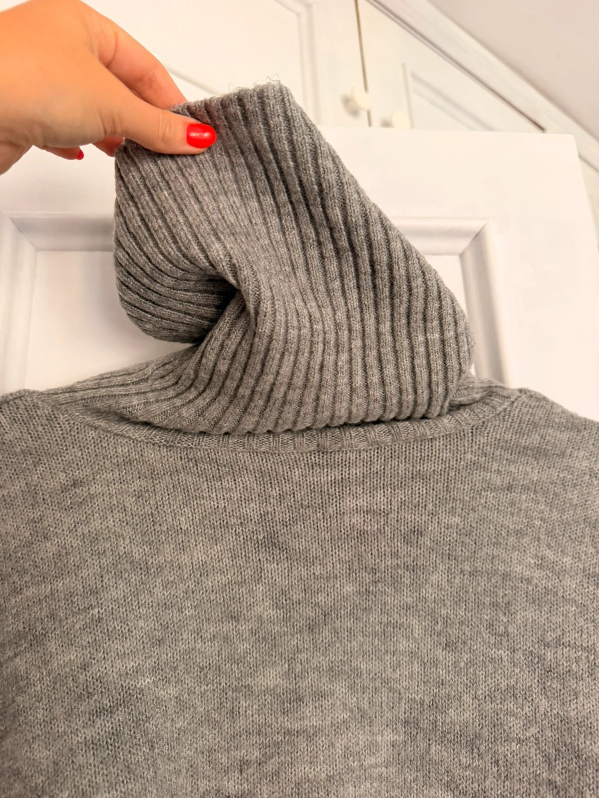 Jersey gris cuello alto – Zara – taille M / 38 / 10 3