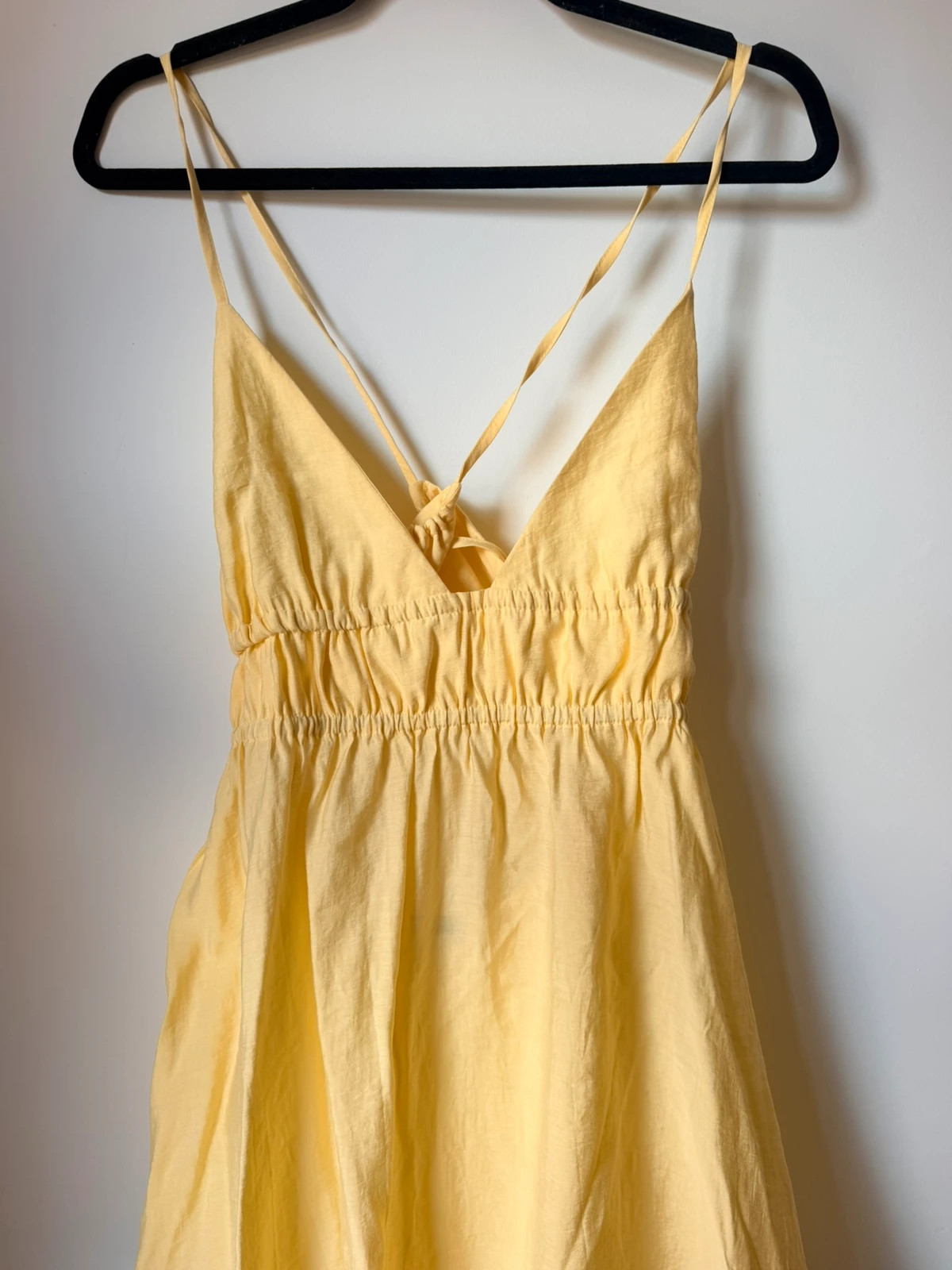 Vestido amarillo de temporada – Zara – taille M / 38 / 10 2