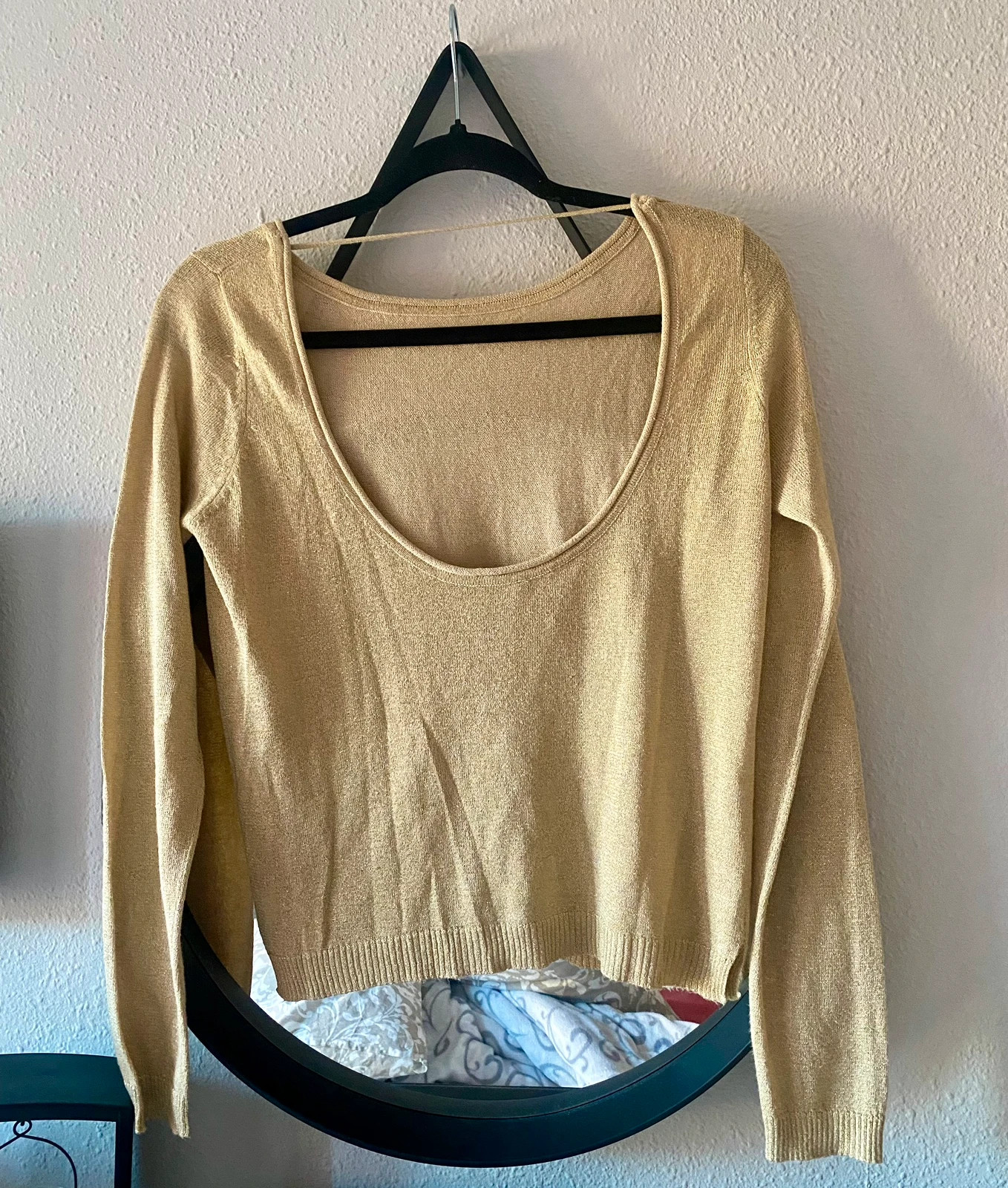 Jersey Zara dorado – Zara – taille M / 38 / 10