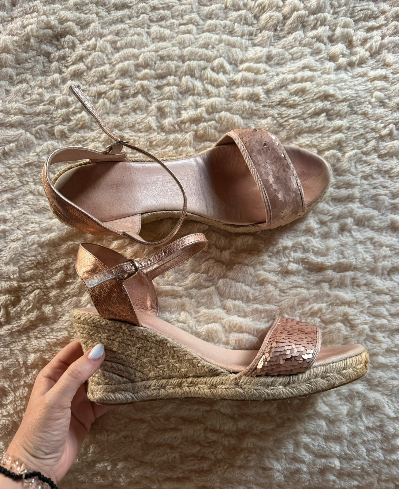 Sandalias cuñas – Zara – taille 41 3