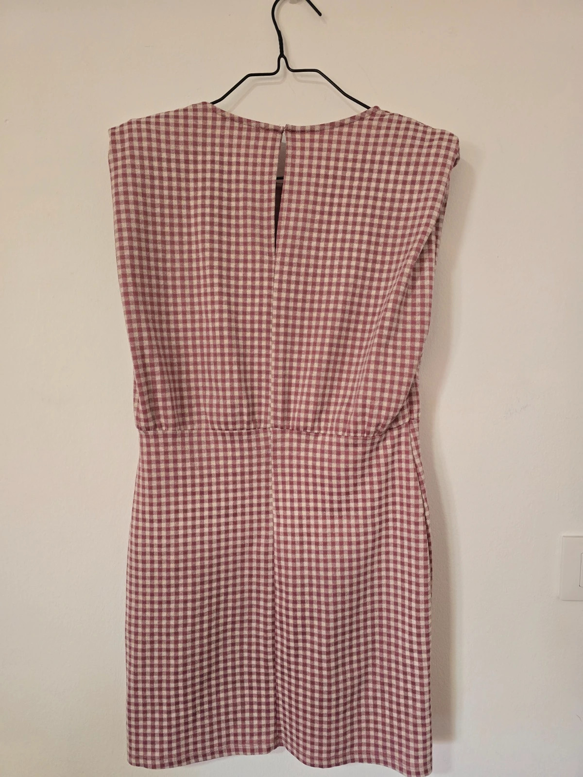 Robe vichy à épaulettes t. L – Zara – taille L 3