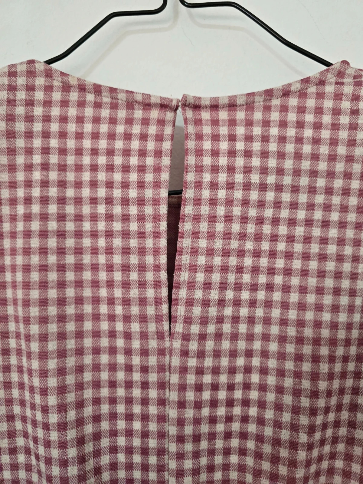 Robe vichy à épaulettes t. L – Zara – taille L 5