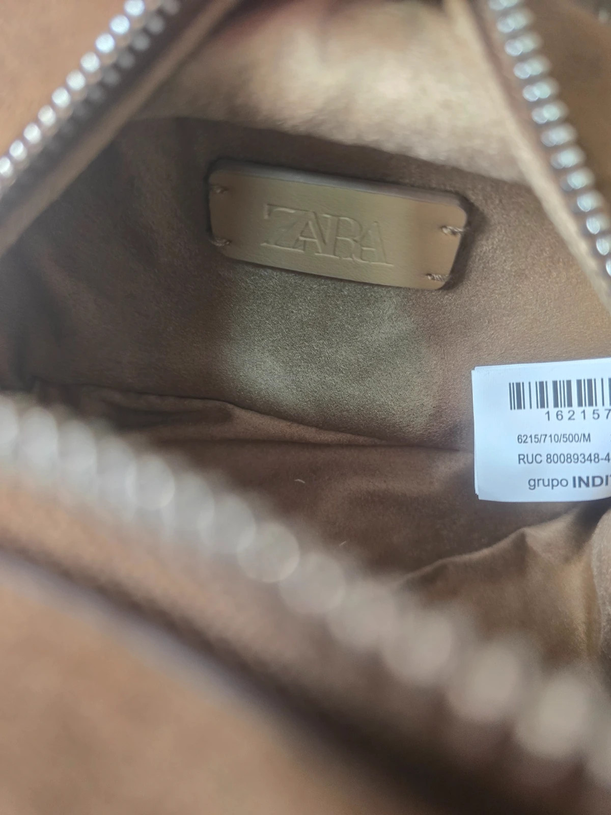 Sac Zara effet daim avec clous – Zara – taille Taille unique 4