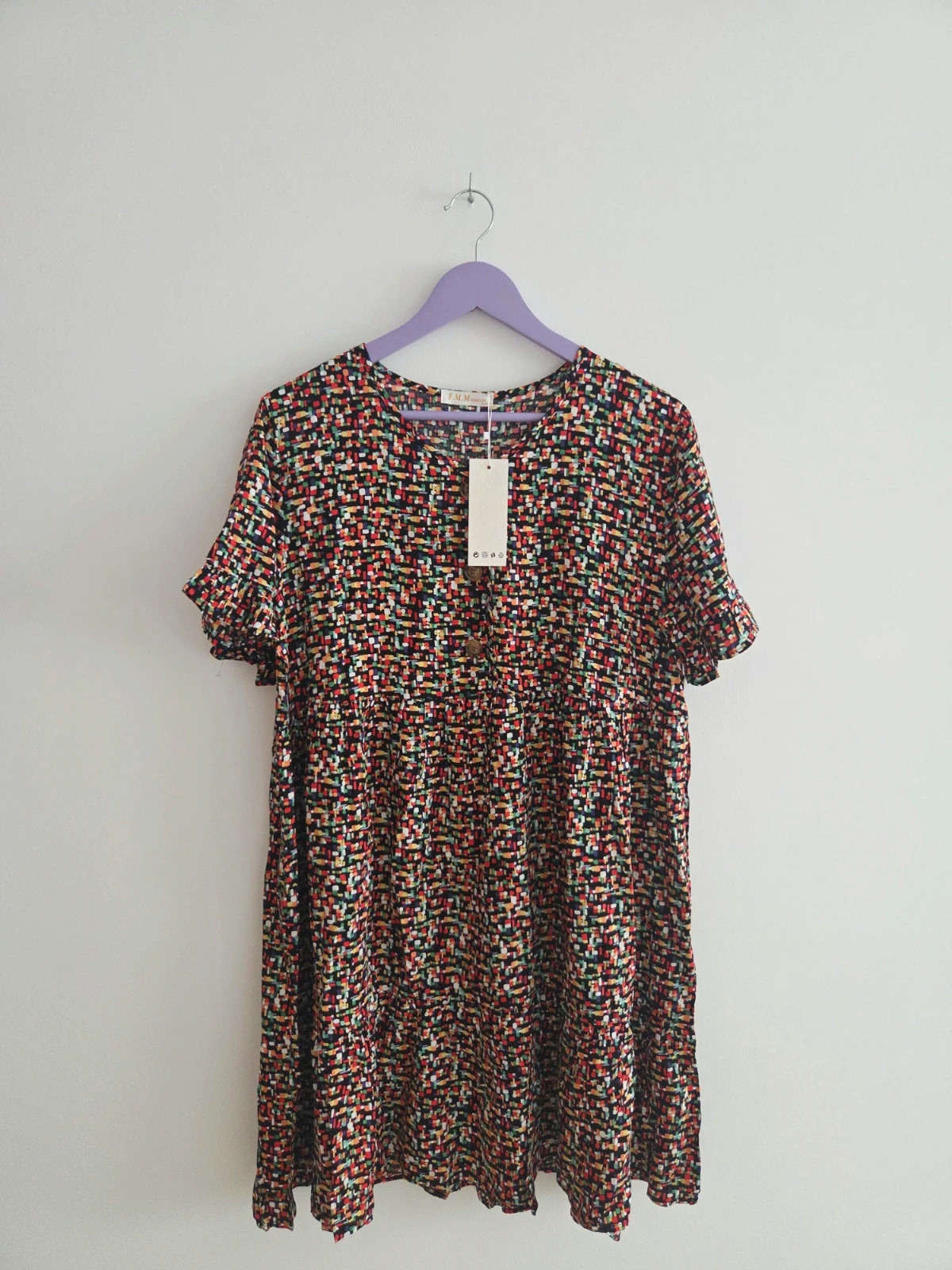 Juvenil vestido negro Viscosa New T-42/44🖤 – Local – taille XL / 42 / 14 2