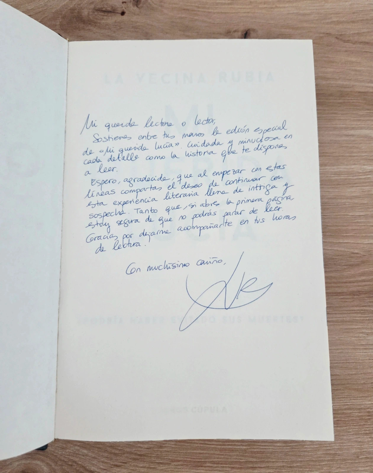 Libro Ed.Especial "Mi Querida Lucía💚" 2