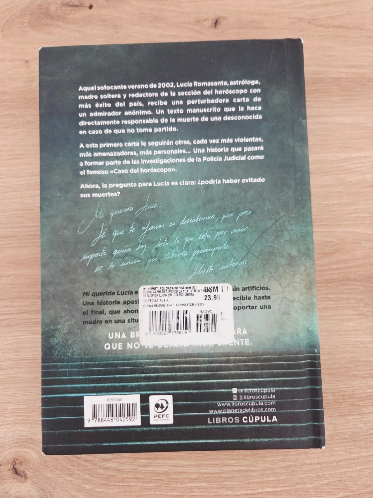 Libro Ed.Especial "Mi Querida Lucía💚" 4