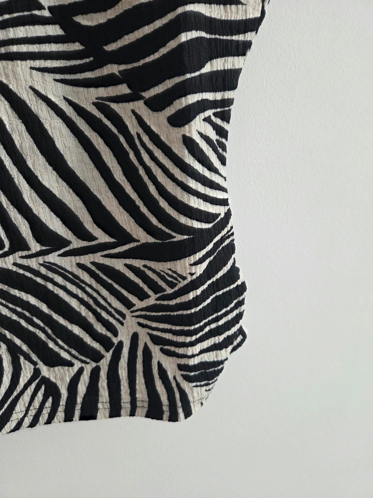 Precioso top negro y blanco T-S Zebra🖤 – WOMAN – taille S / 36 / 8 5