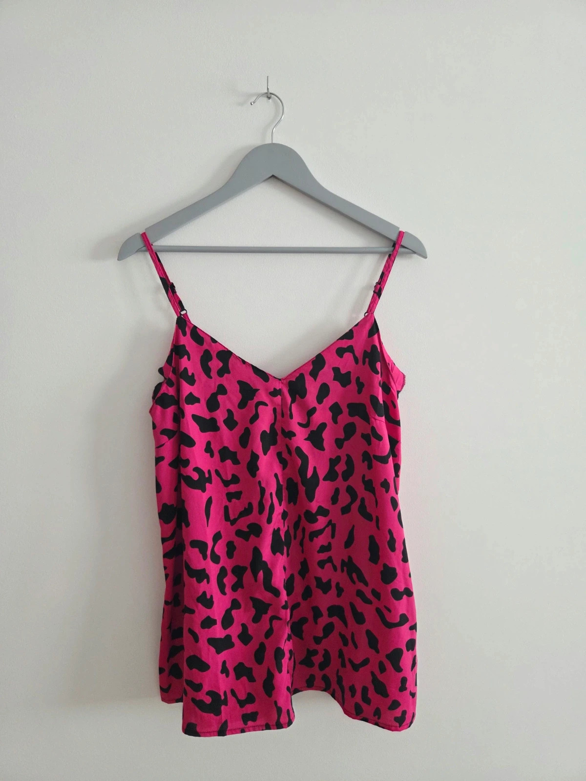Preciosa blusa Lencera Fucsia animalprint T-40/42💓 – Local – taille XL / 42 / 14 2