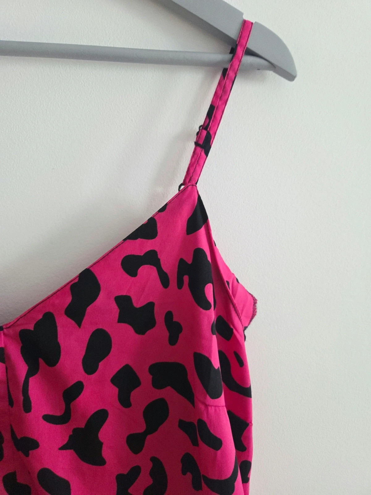 Preciosa blusa Lencera Fucsia animalprint T-40/42💓 – Local – taille XL / 42 / 14 4