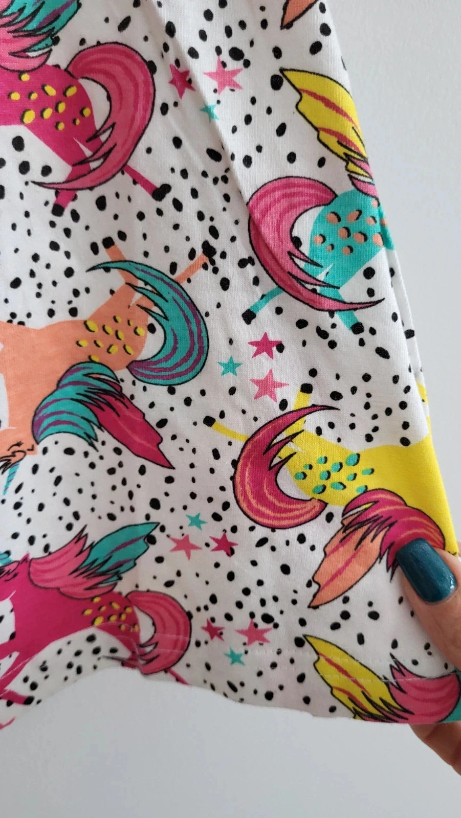 Precioso vestido Niña Unicornio🩷🦄 Cotton 1/2 año – Estudio – taille 12-18 mois / 80 cm 5