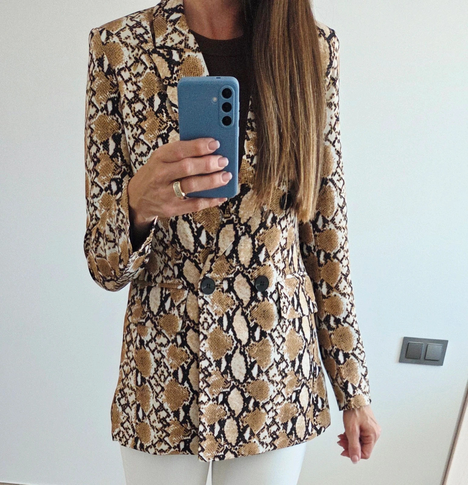 Preciosa blazer animalprint T-M 🤎🖤 – New Collection – taille M / 38 / 10