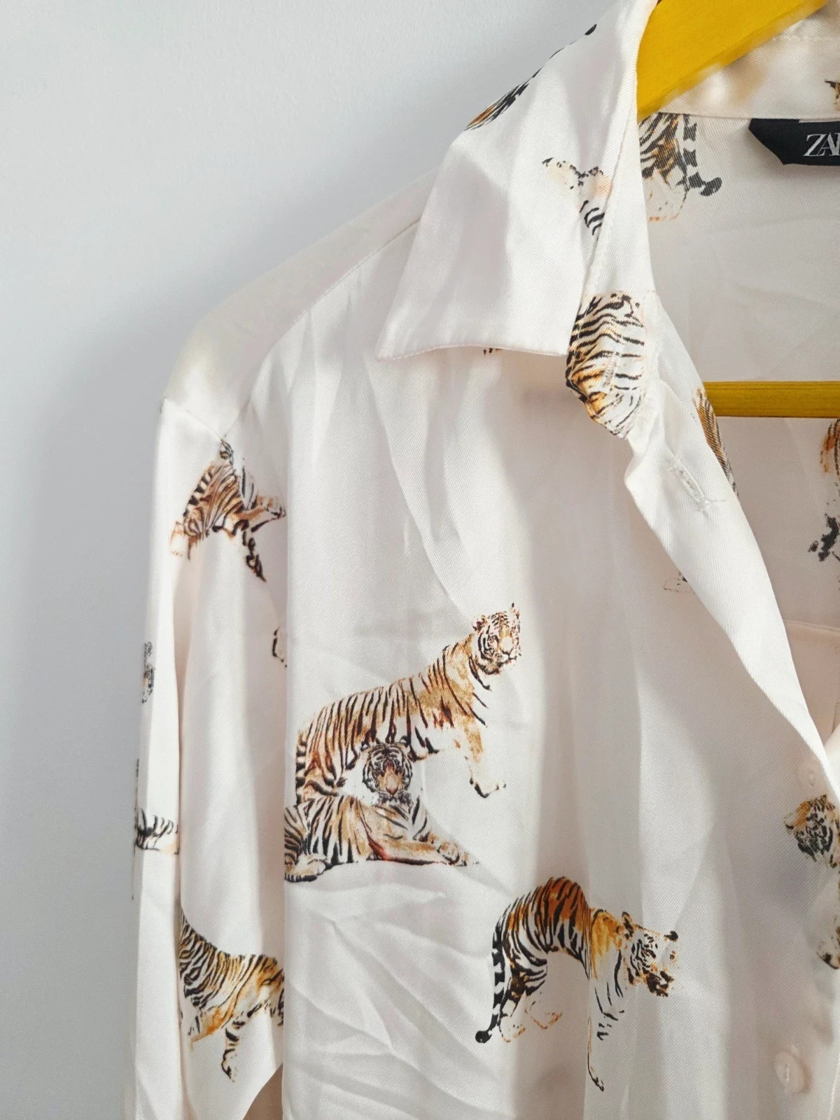 Preciosa camisa crema Safari Zara T-M/L – Zara – taille M / 38 / 10 4