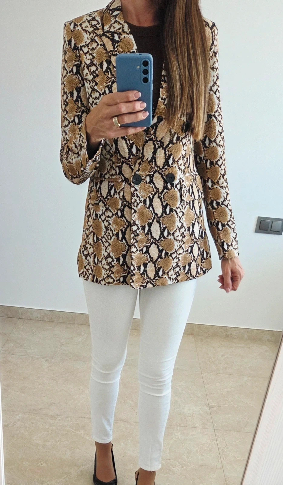 Preciosa blazer animalprint T-M 🤎🖤 – New Collection – taille M / 38 / 10 2