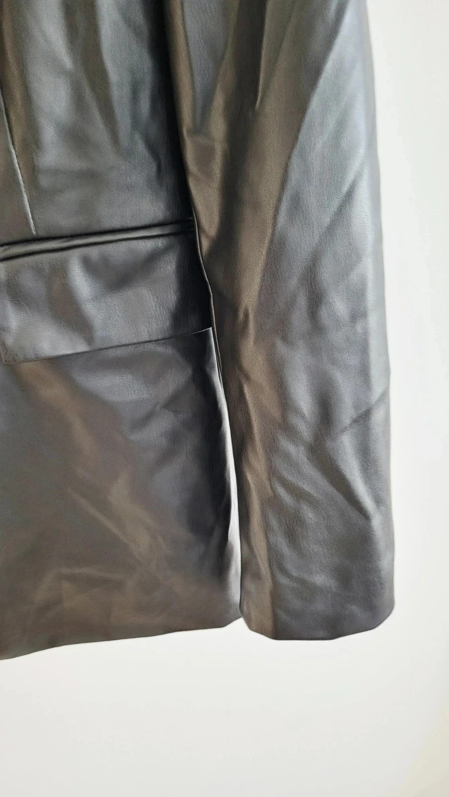 Moderna blazer negra polipiel T-38/40 – Lefties – taille M / 38 / 10 5