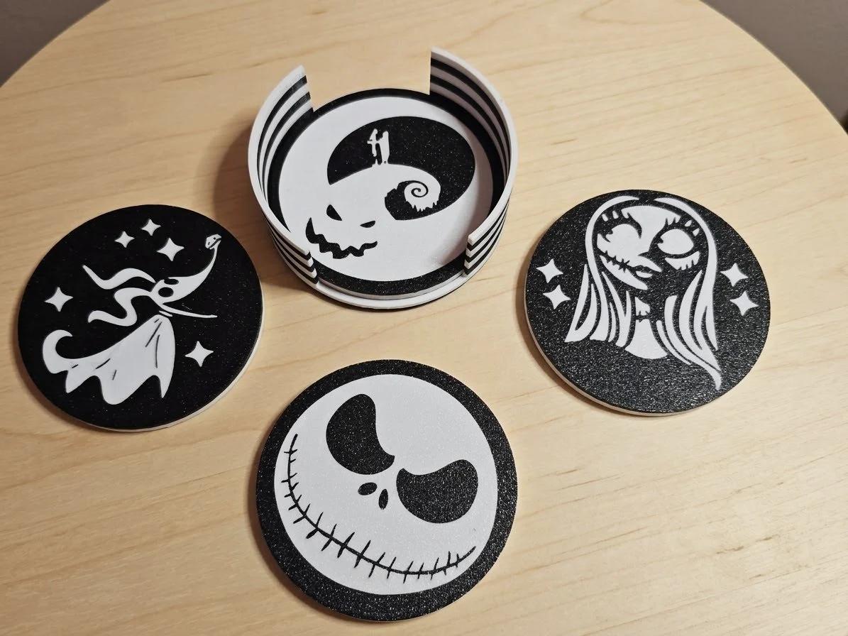 Juego de posavasos Disney Pesadilla antes de Navidad