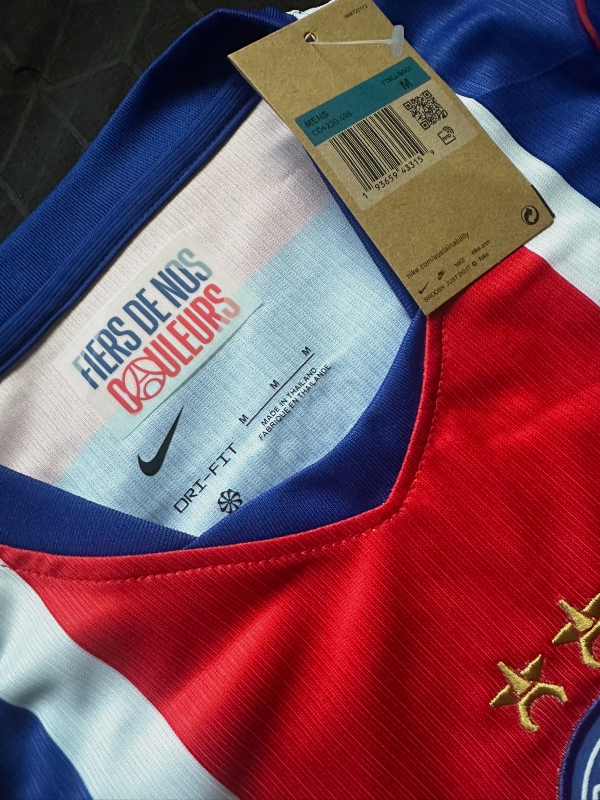 Maillot PSG back2back – Nike – taille M 3