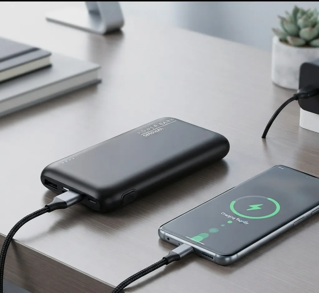 Batterie externe portative noire – Power 2