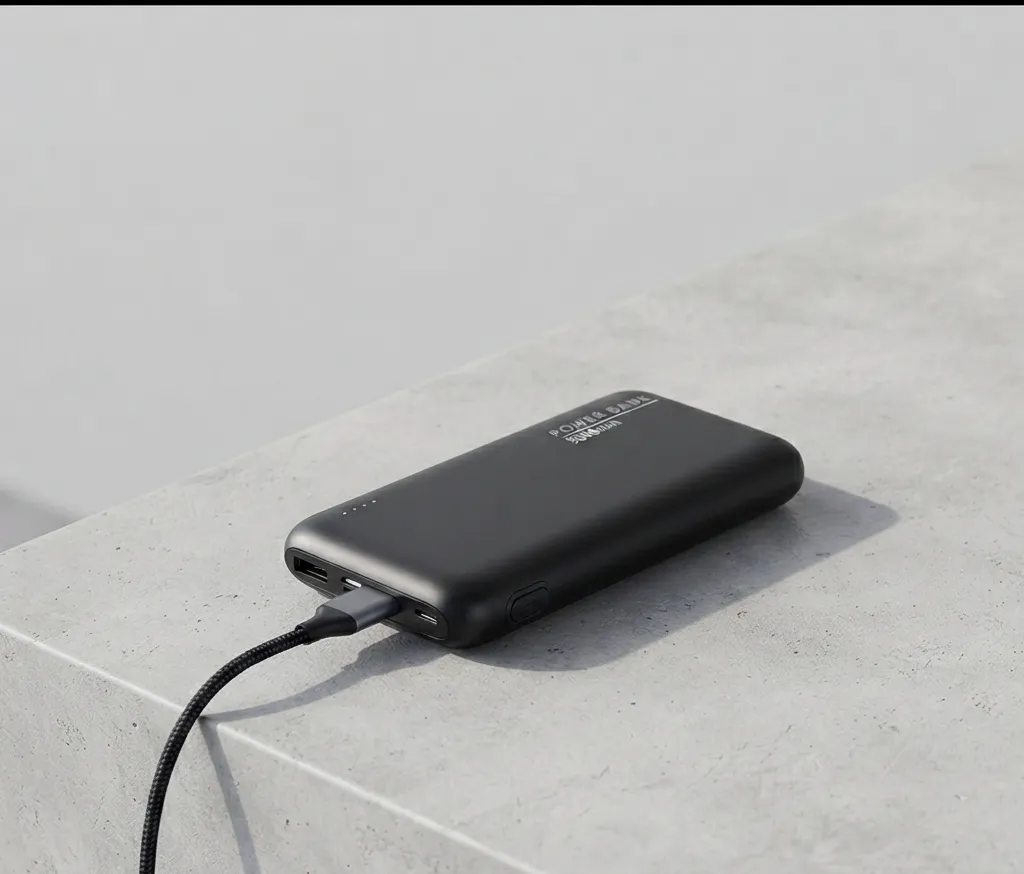 Batterie externe portative noire – Power 3