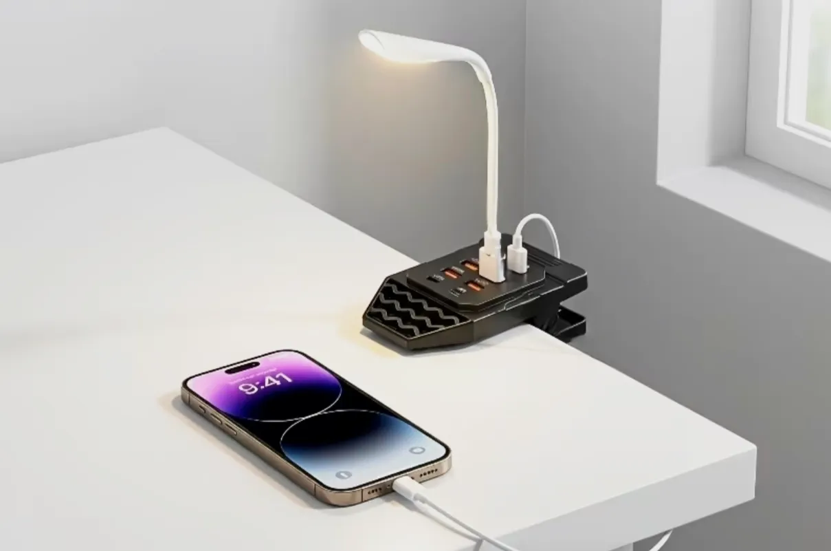 Station de Charge Multi-ports Intelligente avec Hub USB – Accessoires 5