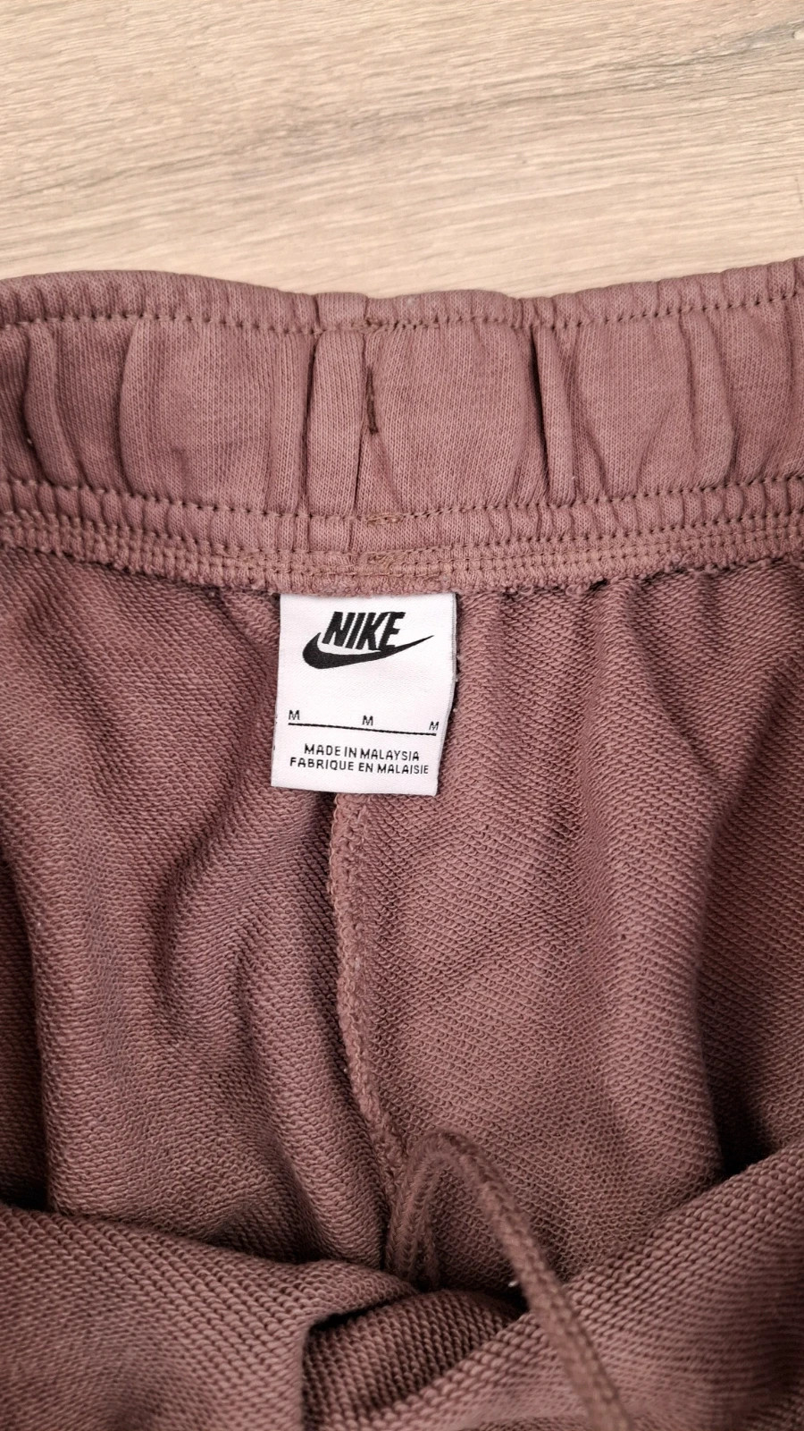 Ensemble Nike Air femme taille M – Sweat long + pantalon jogging – Marron vieux rose – Nike Air – taille M / 38 / 10 5
