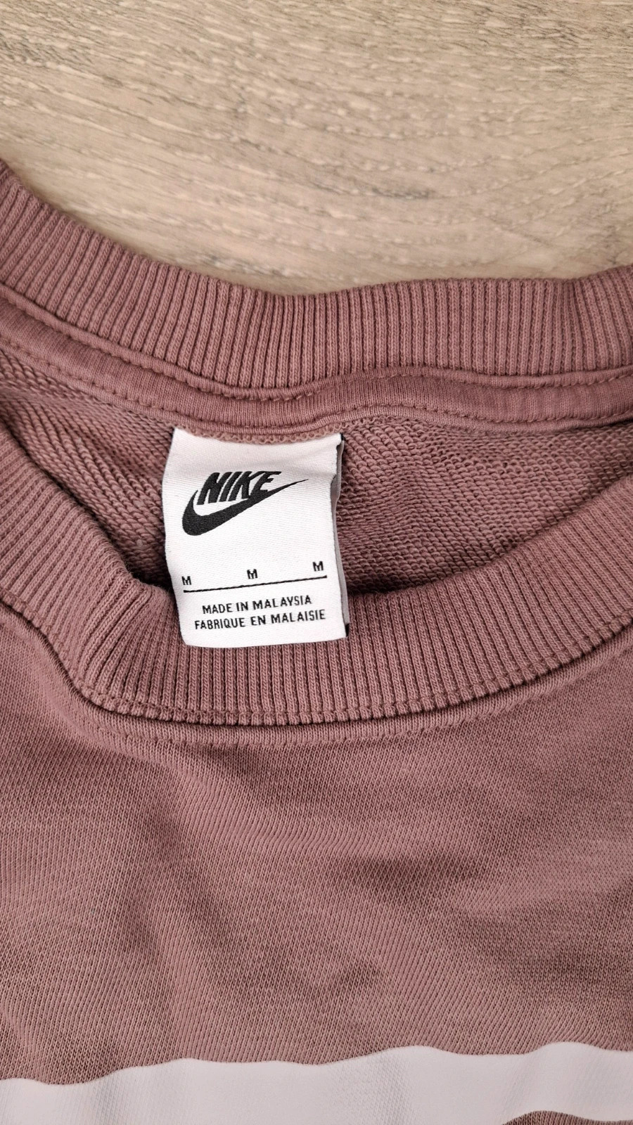 Ensemble Nike Air femme taille M – Sweat long + pantalon jogging – Marron vieux rose – Nike Air – taille M / 38 / 10 4