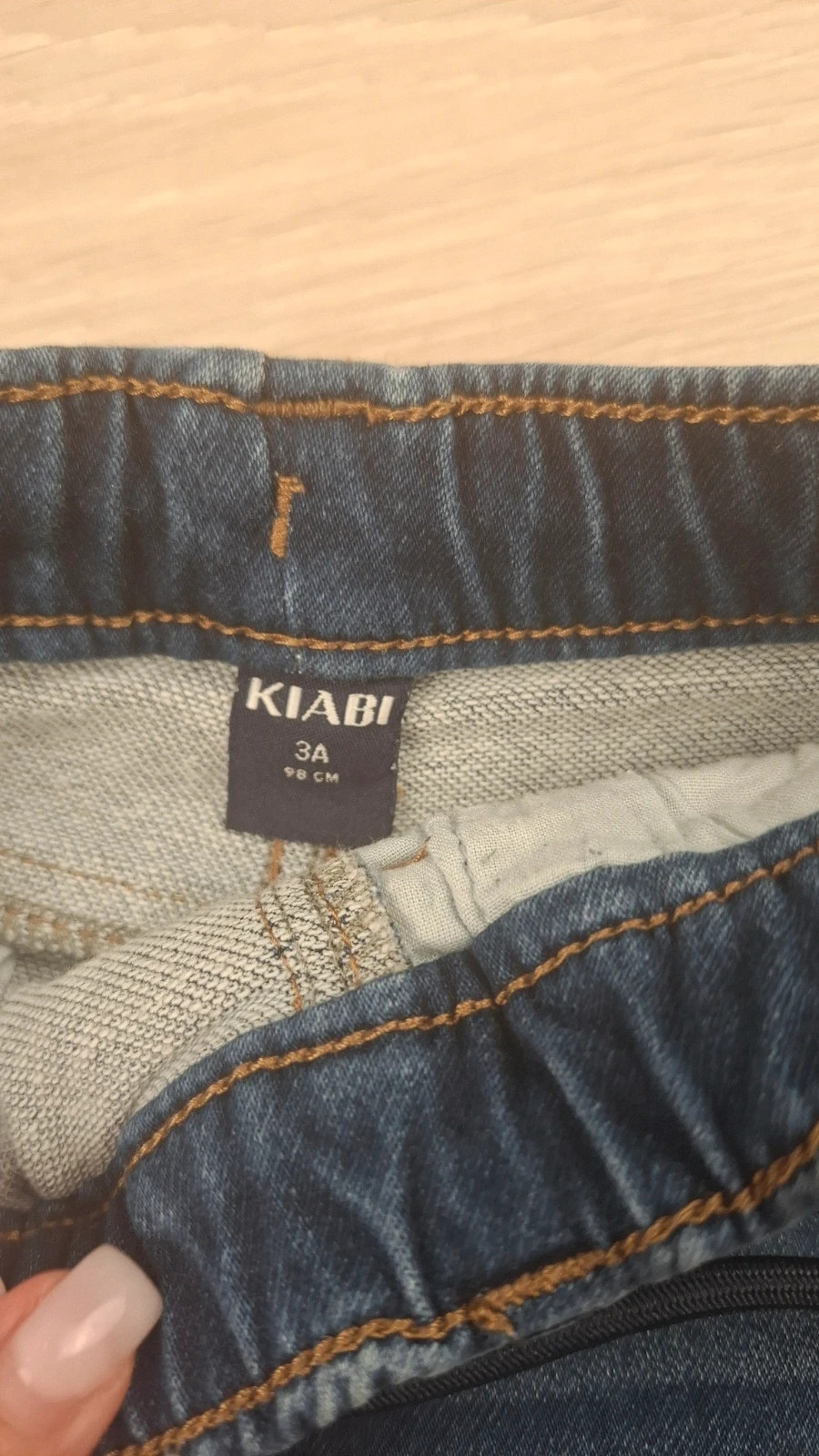 Jean Kiabi Bleu Délavé Enfant – 3 ans (98cm) – Kiabi – taille 3 ans / 98 cm 3