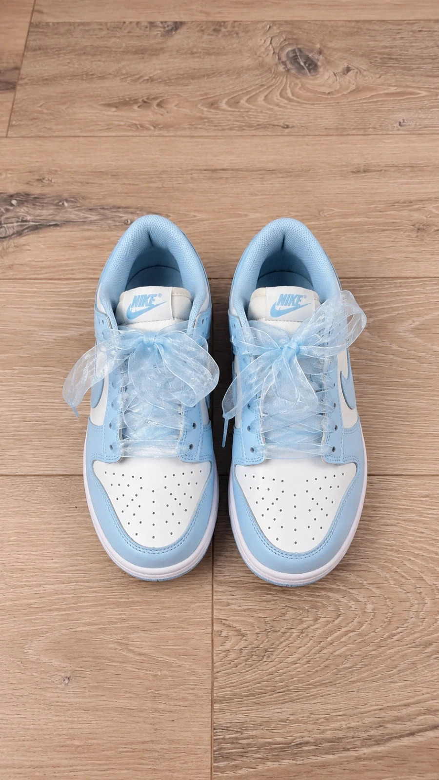 Nike Dunk Low – Blanc/Bleu Clair – Pointure 36.5 – Nike – taille 36.5 2