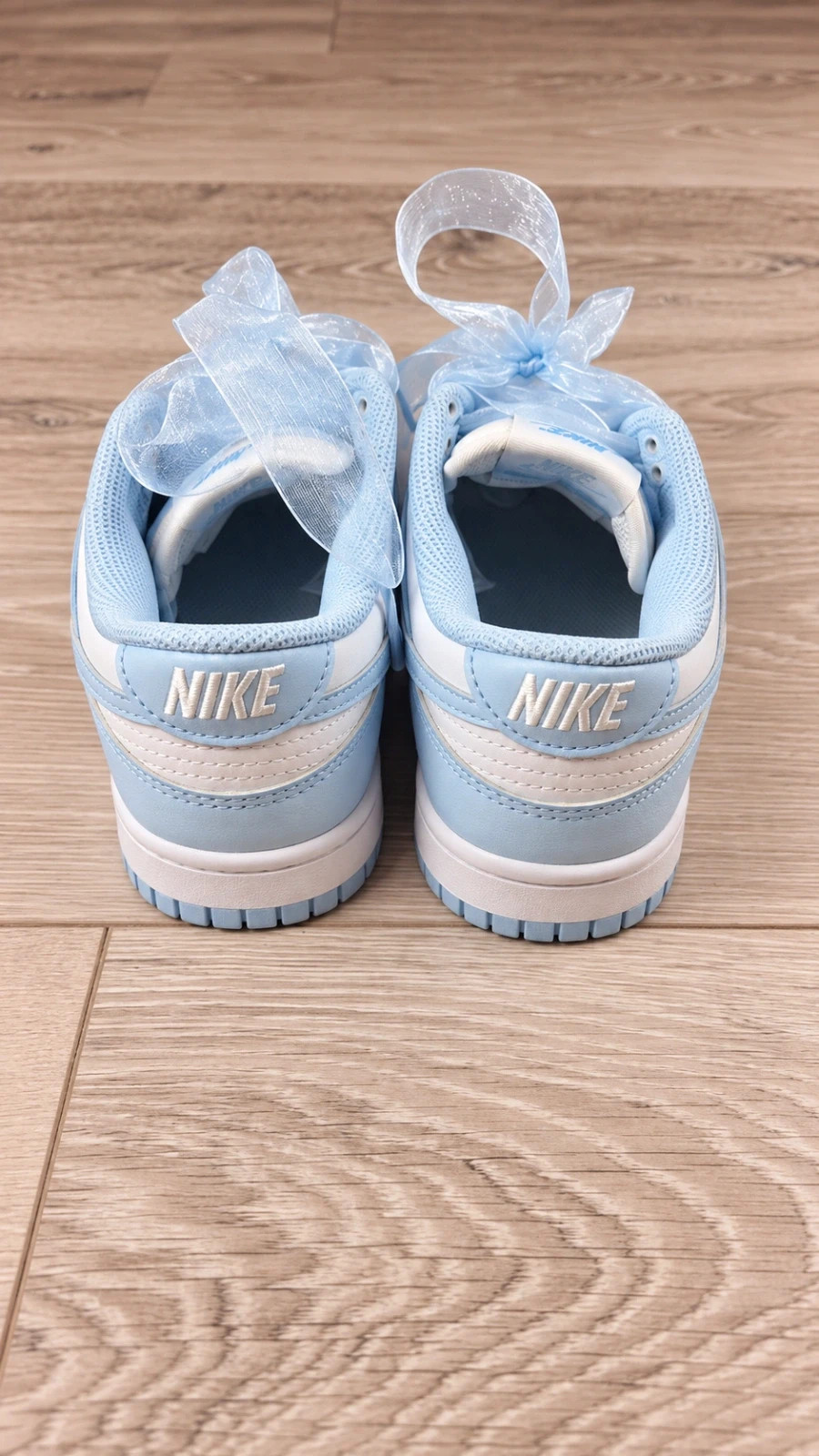 Nike Dunk Low – Blanc/Bleu Clair – Pointure 36.5 – Nike – taille 36.5 4
