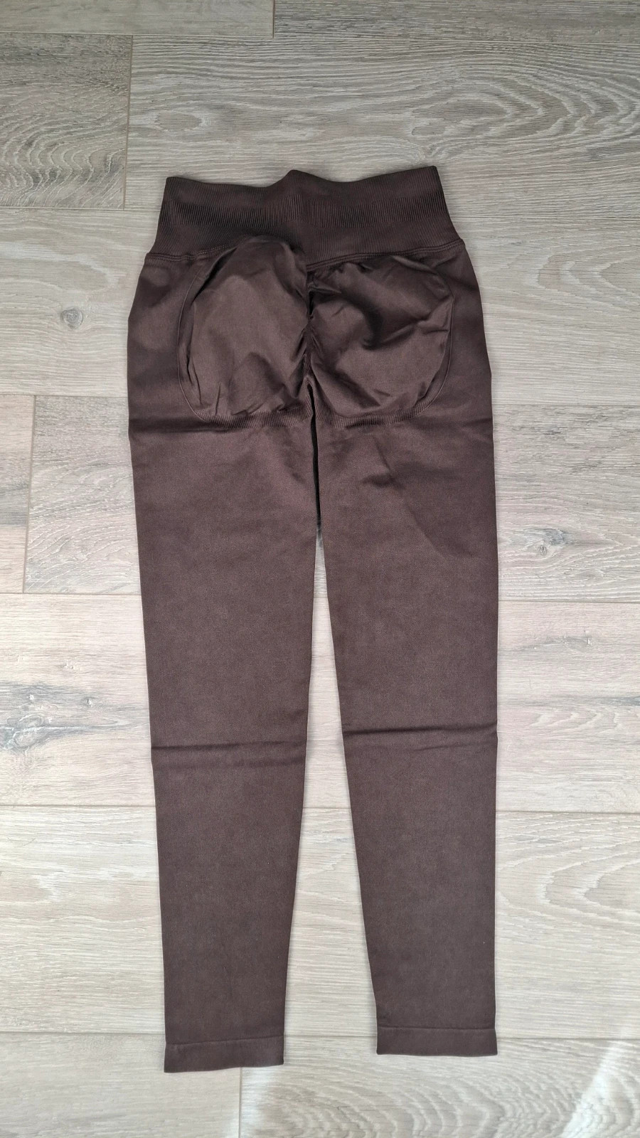 Legging Push-Up Taille Haute Scrunch Butt – Marron Chocolat – Taille M – taille M / 38 / 10 2