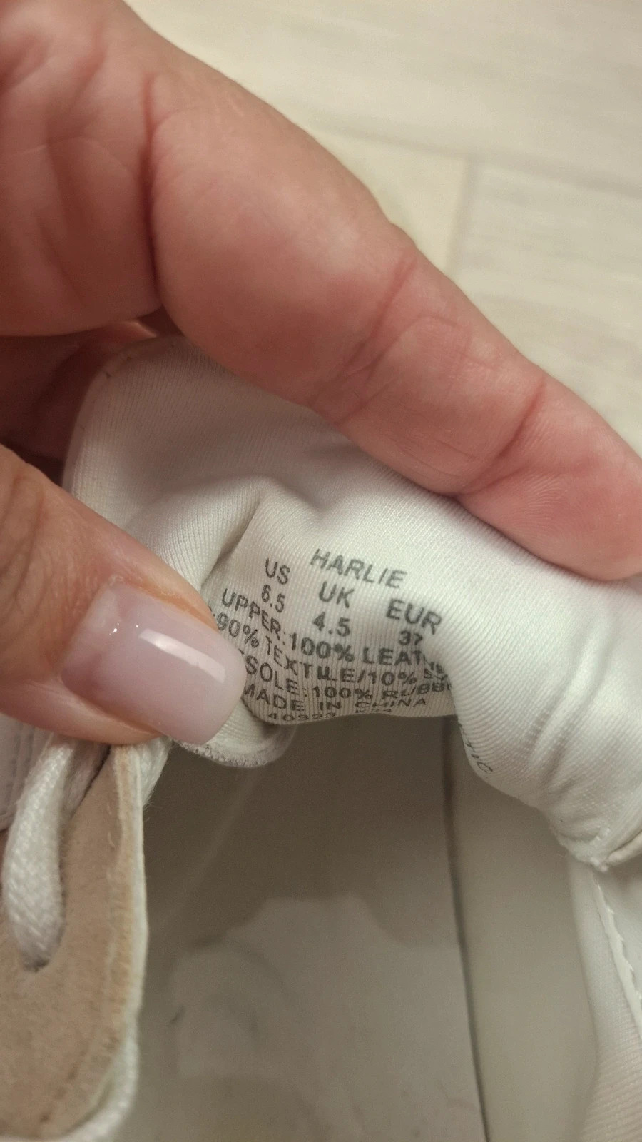 Ralph Lauren Harlie – Baskets Cuir Color-Blocked Blanc – Taille 37 – Ralph Lauren – taille 37 4