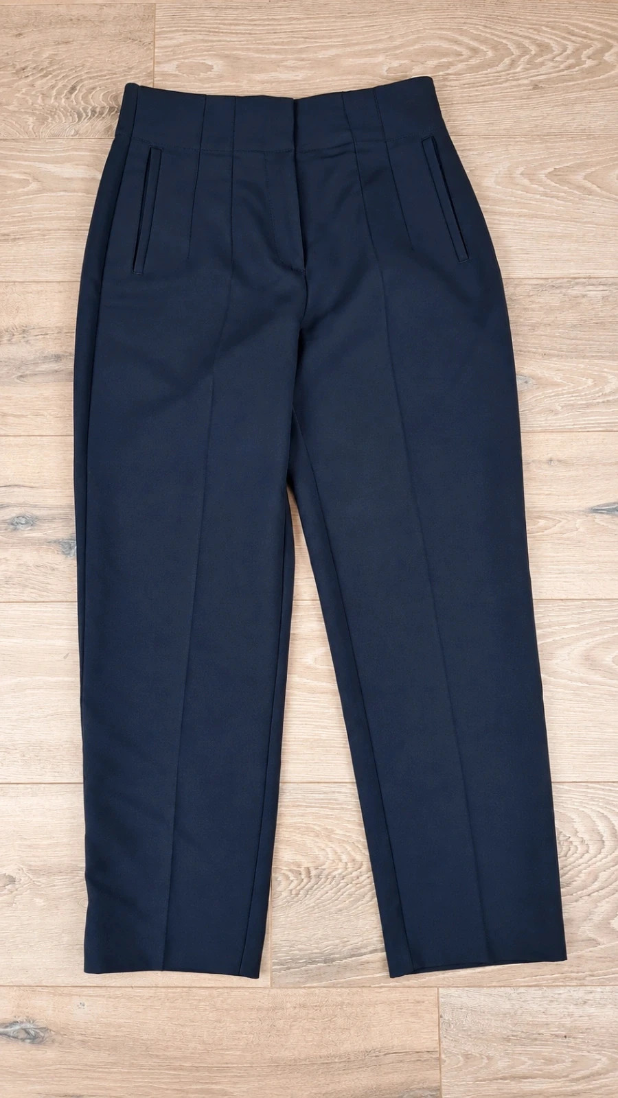 Pantalon tailleur Zara bleu marine taille L – bon état – Zara – taille L / 40 / 12