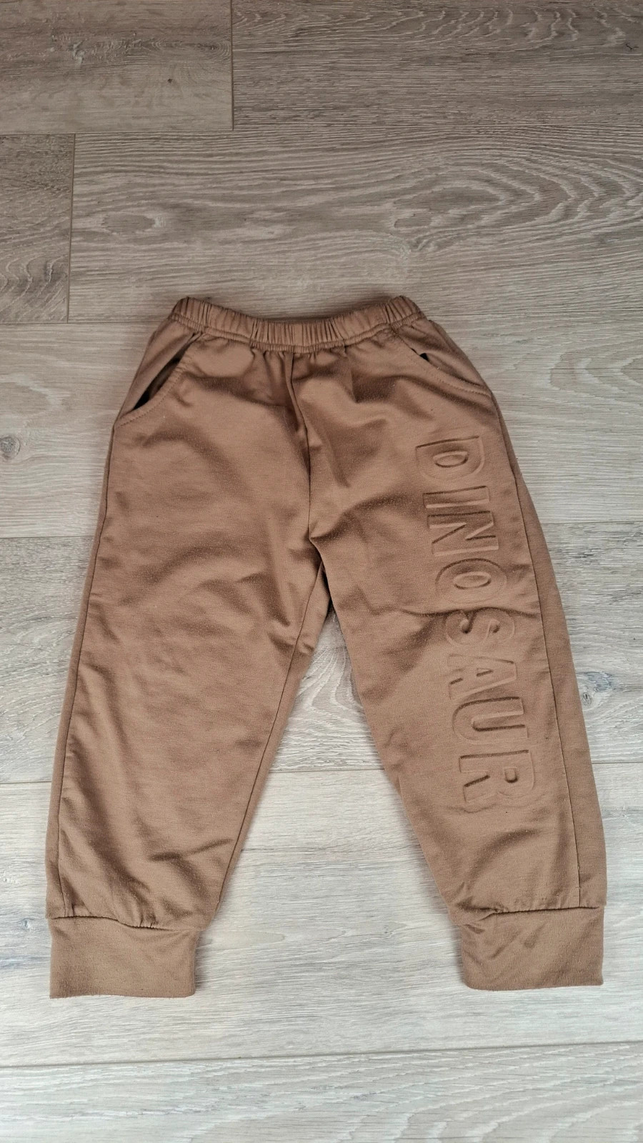 Ensemble Jogging Dinosaur Marron 4 ans – Sweat Capuche + Pantalon – Shein – taille 4 ans / 104 cm 5