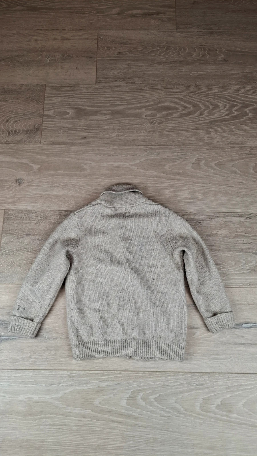 Gilet Cardigan KIABI Beige Bébé 24 mois 86cm – Col Châle Boutonné – Kiabi – taille 18-24 mois / 86 cm 4