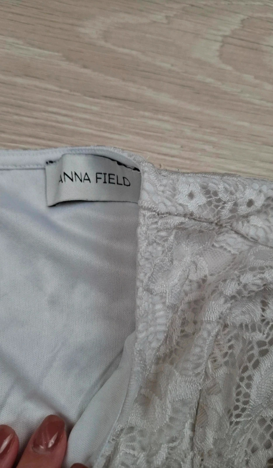 Combinaison élégante noir & dentelle blanche – Anna Field – Taille 40 – Anna Field – taille L / 40 / 12 3