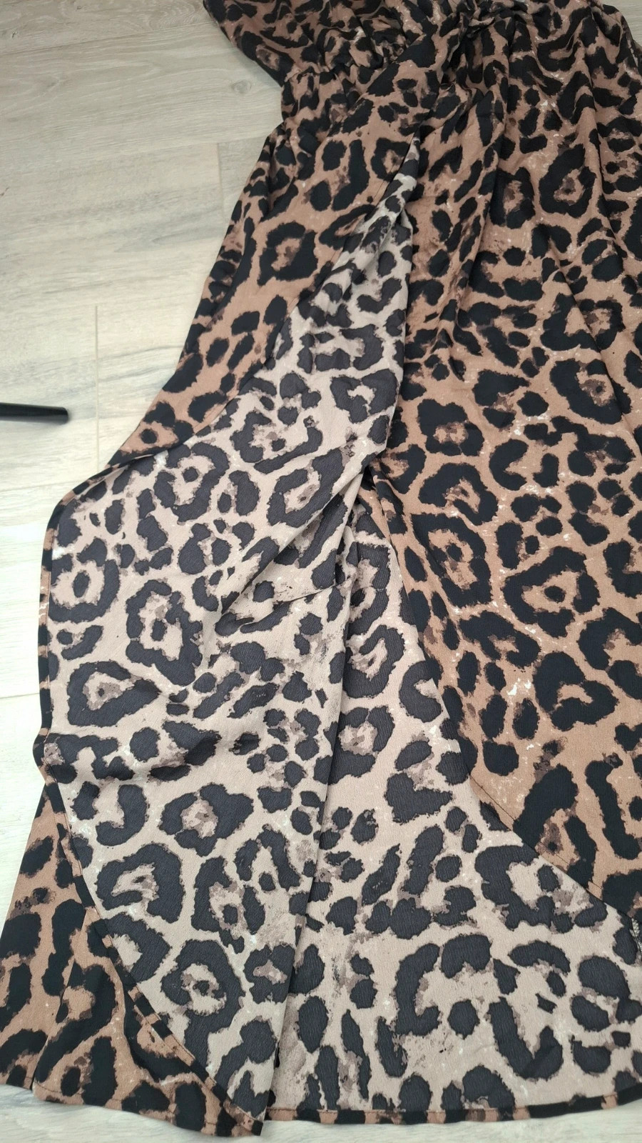 Robe Léopard – Bretelles Fines – Shein Taille M– Style Été Bohème – Shein – taille M / 38 / 10 2