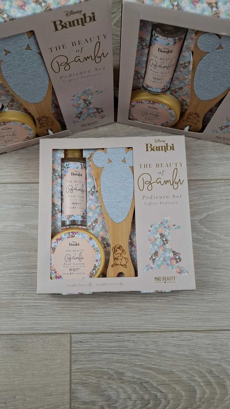 Lot de 5 Coffrets Pédicure Disney Bambi Mad Beauty NEUFS – Idée Cadeau – MAD BEAUTY 2
