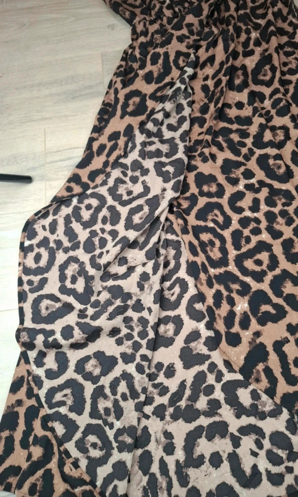 Robe longue maxi bretelles léopard Shein L 40/42 fluide – Shein – taille L / 40 / 12 2