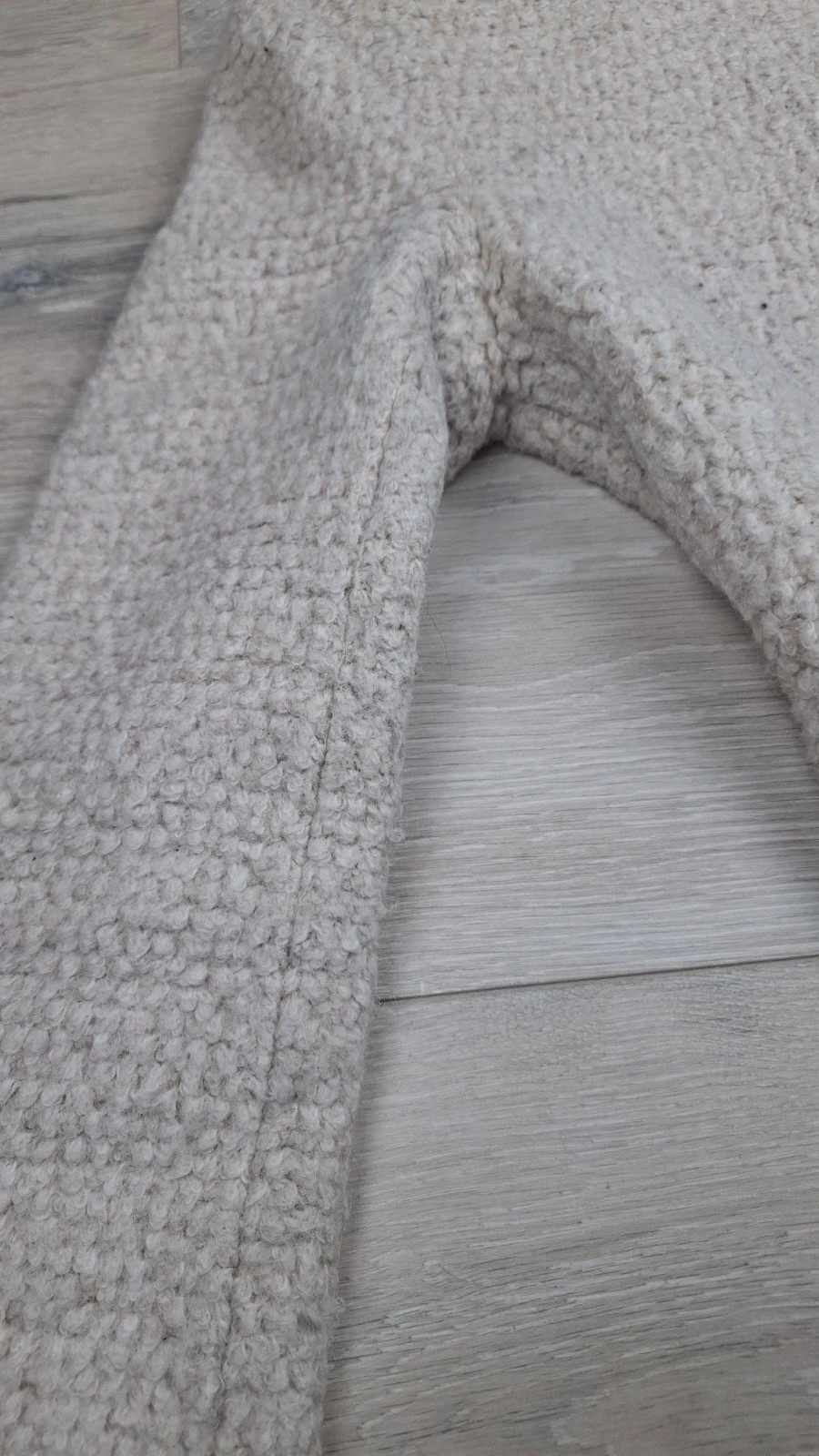 Manteau femme beige clair – H&M– Taille 34 – Défauts légers (voir photos) – H&M – taille XS / 34 / 6 3